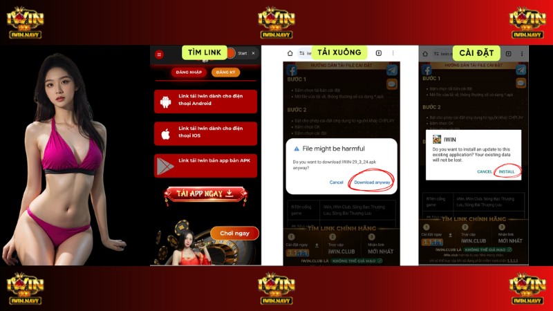 Quy trình tải app trên iOS bằng APK
