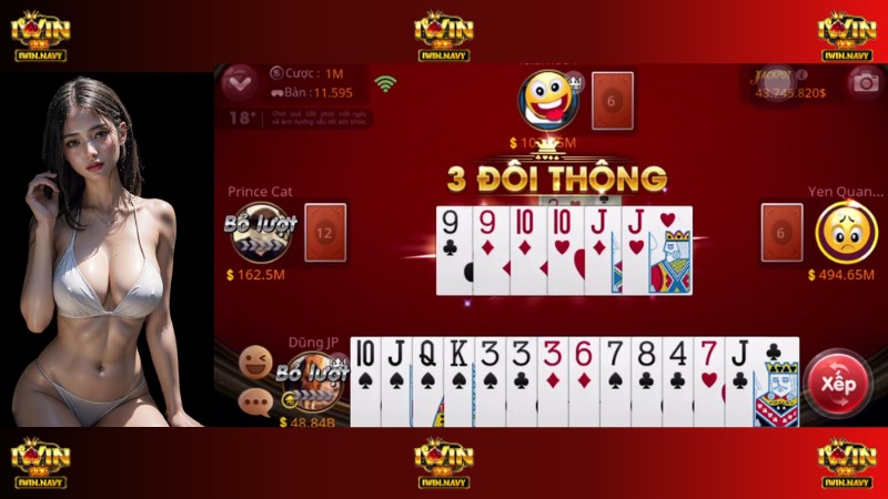 Luật Tiến Lên Miền Nam về số lượng người chơi