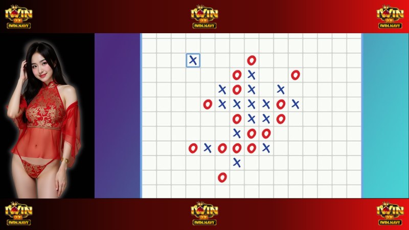 Luật chơi cờ Caro quốc tế tại Mini Game iWin